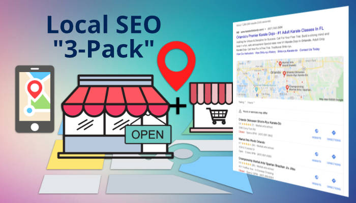 What is Local SEO and the 3-pack?